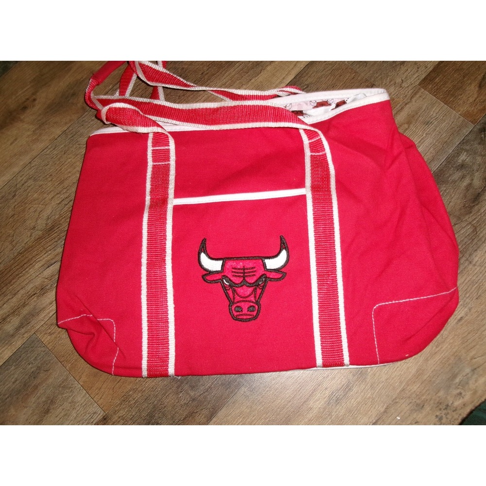 CHICAGO BULLS 12X15 CLUTH KLUTH BAG PURSE TOTE 00S Y2K VINTAGE G1